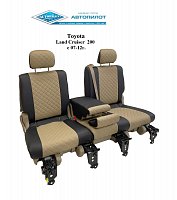 Чехлы на Toyota Land Cruiser 200 (2007-2015) фото 1